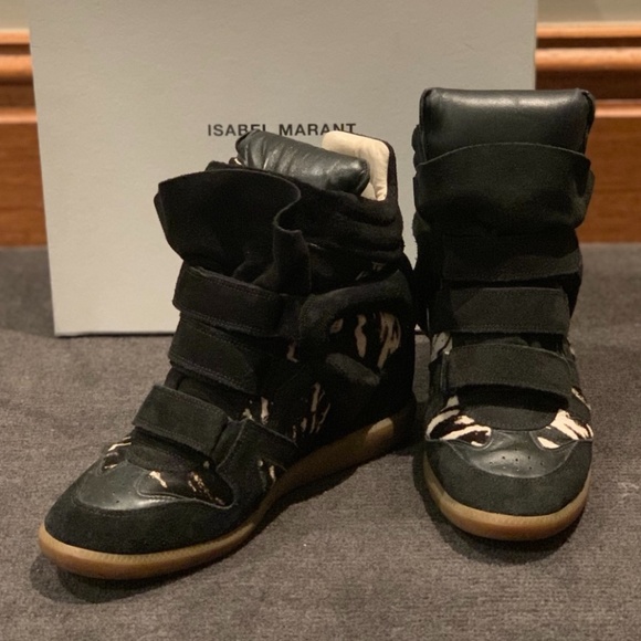 ISABEL MARANT Wedge High-top Sneakers - Picture 6 of 7